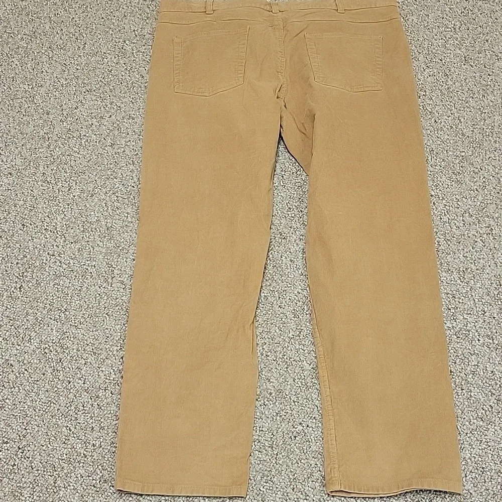 Brooks Brothers Men's 5 Pocket Tan Corduroy Pants Sz 40 X 30